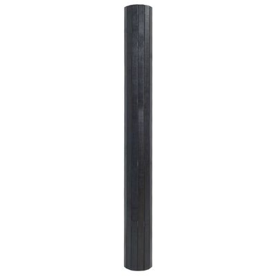 vidaXL Preproga pravokotna siva 60x400 cm bambus
