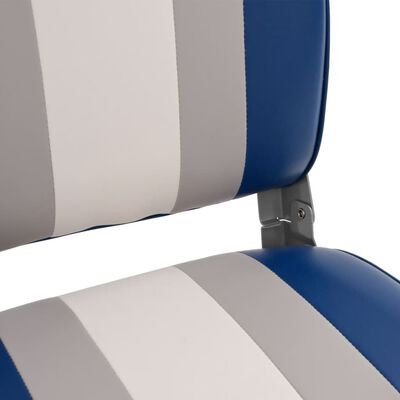 vidaXL Zložljiv sedež za čoln z visokim naslonjalom 4 kosi