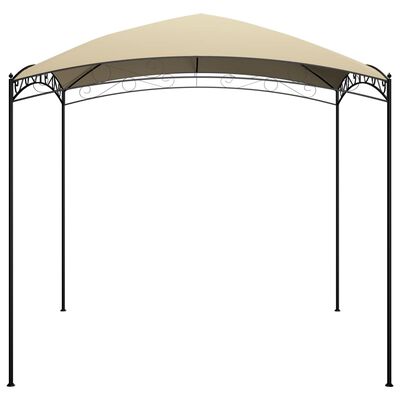 vidaXL Paviljon 3x4x2,65 m taupe barve 180 g/m²