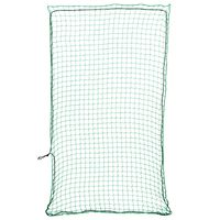 vidaXL Mreža za prikolico z elastično vrvjo zelena 2,2x1,5 m PP