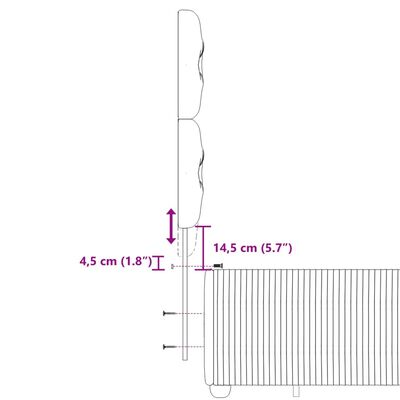 vidaXL Boxspring postelja z vzmetnico svetlo siva 120x190 cm blago