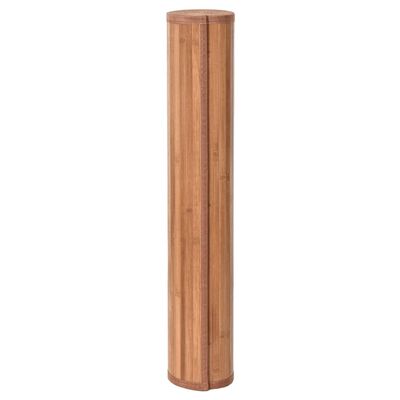 vidaXL Preproga pravokotna naravna 100x1000 cm bambus