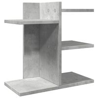vidaXL Organizator za pisalno mizo betonsko siv 42x21,5x42 cm inž. les