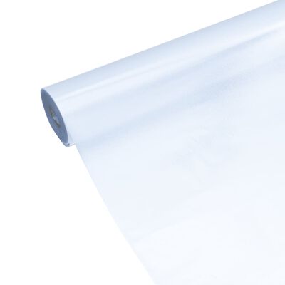 vidaXL Folija za okna statična matirana prozorna siva 60x1000 cm PVC