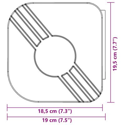 vidaXL Zložljiva tenda modra in bela 5x3 m blago in aluminij