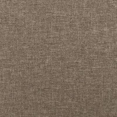 vidaXL Posteljno vzglavje 4 kosa taupe 72x5x78/88 cm blago