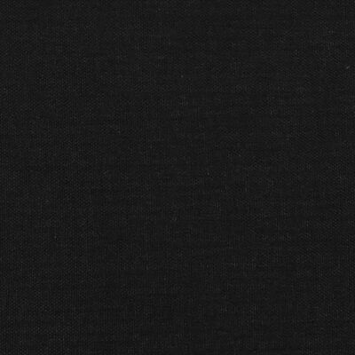 vidaXL Posteljno vzglavje črno 90x5x78/88 cm blago