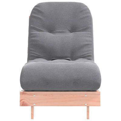 vidaXL Futon z ležiščem 60x206x11 cm trden les douglas