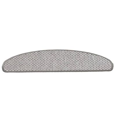 vidaXL Samolepilne preproge za stopnice sisal 15 kosov 65x21x4 cm