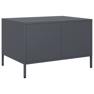 vidaXL TV omarica antracit 68x50x43,5 cm hladno valjano jeklo