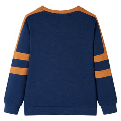 Otroški pulover indigo moder 104