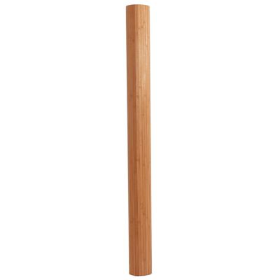 vidaXL Preproga pravokotna naravna 80x500 cm bambus