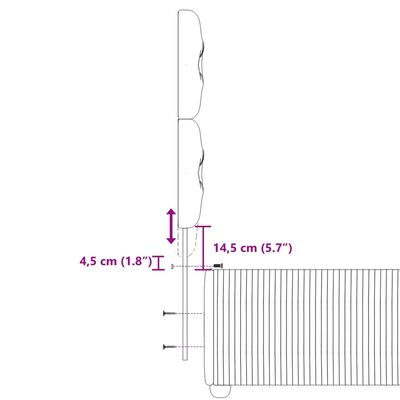 vidaXL Box spring postelja z vzmetnico črn 90x190 cm žamet