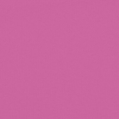 vidaXL Okrogla blazina roza Ø 60 x 11 cm oxford tkanina