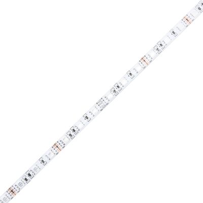 vidaXL Komoda z LED lučkami dimljen hrast 115,5x30x75 cm