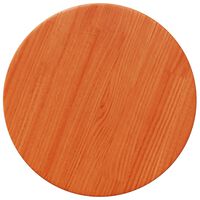 vidaXL Mizna plošča okrogla voščeno rjava Ø30x2,5 cm trdna borovina