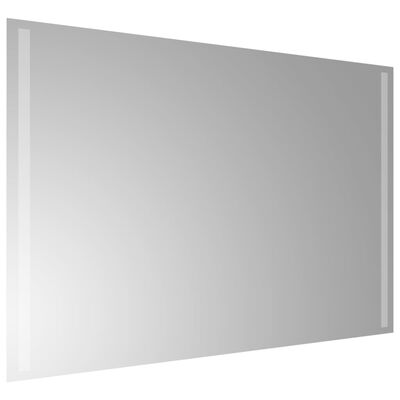 vidaXL LED kopalniško ogledalo 60x90 cm