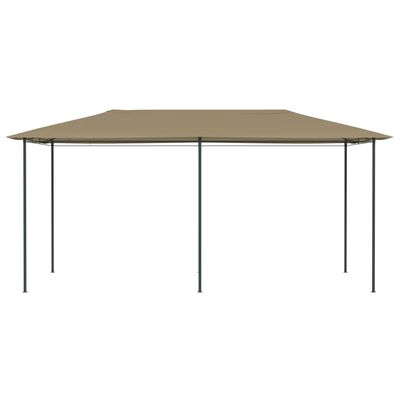 vidaXL Paviljon 2,98x5,3x2,59 m taupe 160 g/m²