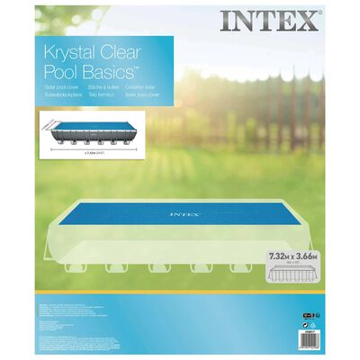 Intex Solarno pokrivalo za bazen modro 716x346 cm polietilen