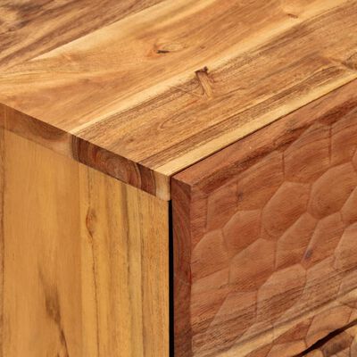 vidaXL Nočna omarica 50x33x60 cm trden akacijev les