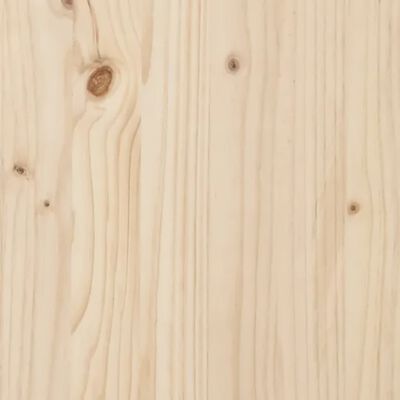 vidaXL Postelja iz palet 90x190 cm trdna borovina