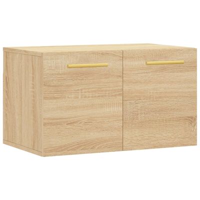 vidaXL Stenska omarica sonoma hrast 60x36,5x35 cm inženirski les