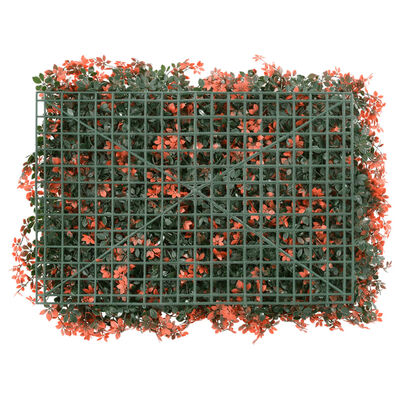  vidaXL Ograja iz umetnih javorjevih listov 6 kosov sv. rdeča 40x60 cm