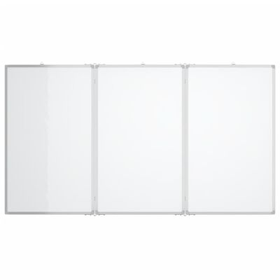 vidaXL Magnetna tabla zložljiva 120x100x1,7 cm aluminij