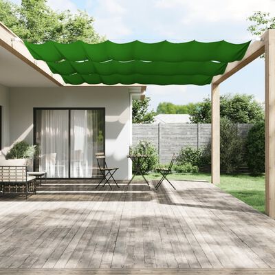 vidaXL Vertikalna markiza svetlo zelena 140x420 cm tkanina oxford