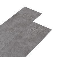 vidaXL PVC talne plošče 5,02 m² 2 mm samolepilne betonsko sive