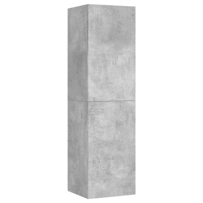vidaXL TV omarica betonsko siva 30,5x30x110 cm inženirski les
