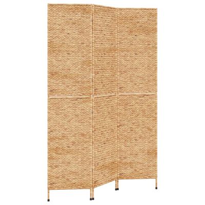 vidaXL Paravan s 3 paneli 122x180 cm vodna hijacinta