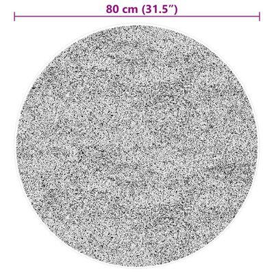 vidaXL Preproga HUARTE s kratkimi vlakni mehka pralna bež Ø 80 cm