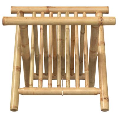 vidaXL Stojalo za revije 42x30,5x34,5 cm bambus