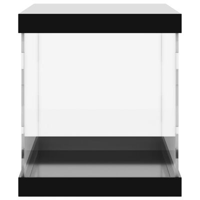 vidaXL Razstavna škatla prozorna 31x17x19 cm akril