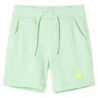 Otroške kratke hlače z vrvico svetlo zelene 92