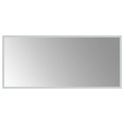 vidaXL LED kopalniško ogledalo 90x40 cm