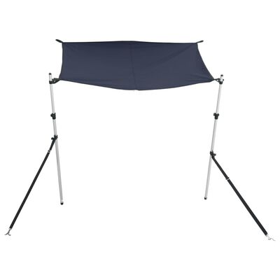 vidaXL Razširljivo senčilo za T-Top modro 170x170x(115-183) cm