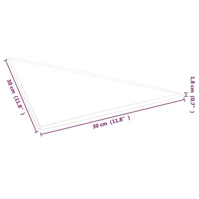 vidaXL Stenski paneli 12 kosov svetlo sivi 30x30 cm žamet 0,54 m²