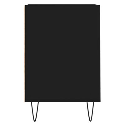 vidaXL TV omarica črna 160x35x55 cm inženirski les