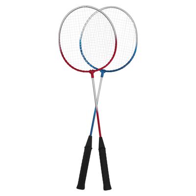 vidaXL Badminton set z 4 loparji in mrežo 620x151 cm