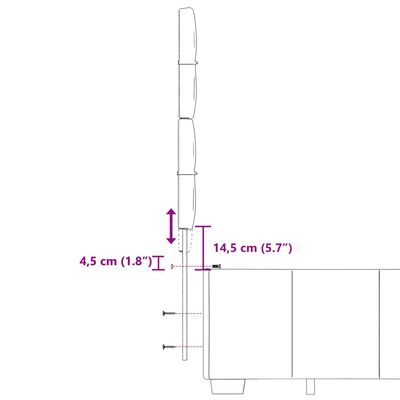 vidaXL Box spring postelja z vzmetnico temno siva 200x200 cm blago