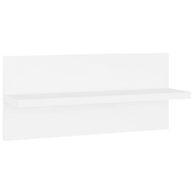 vidaXL Stenske police 4 kosi bele 40x11,5x18 cm iverna plošča