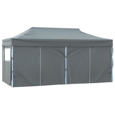 vidaXL Profesionalen zložljiv šotor za zabave 4 stranice 3x6 m jeklo