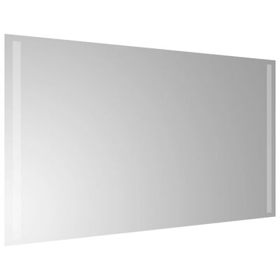 vidaXL LED kopalniško ogledalo 50x90 cm