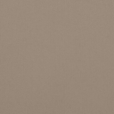 vidaXL Blazina za vrtno klop taupe 150x50x7 cm oxford tkanina