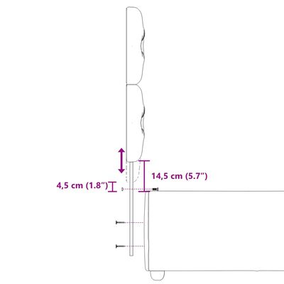 vidaXL Box spring postelja z vzmetnico temno siva 80x200 cm blago