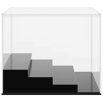 vidaXL Razstavna škatla prozorna 24x16x13 cm akril
