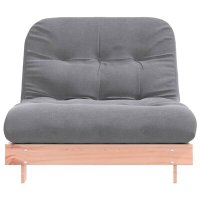 vidaXL Futon z ležiščem 100x206x11 cm trdna douglas jelka