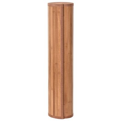 vidaXL Preproga pravokotna naravna 80x1000 cm bambus